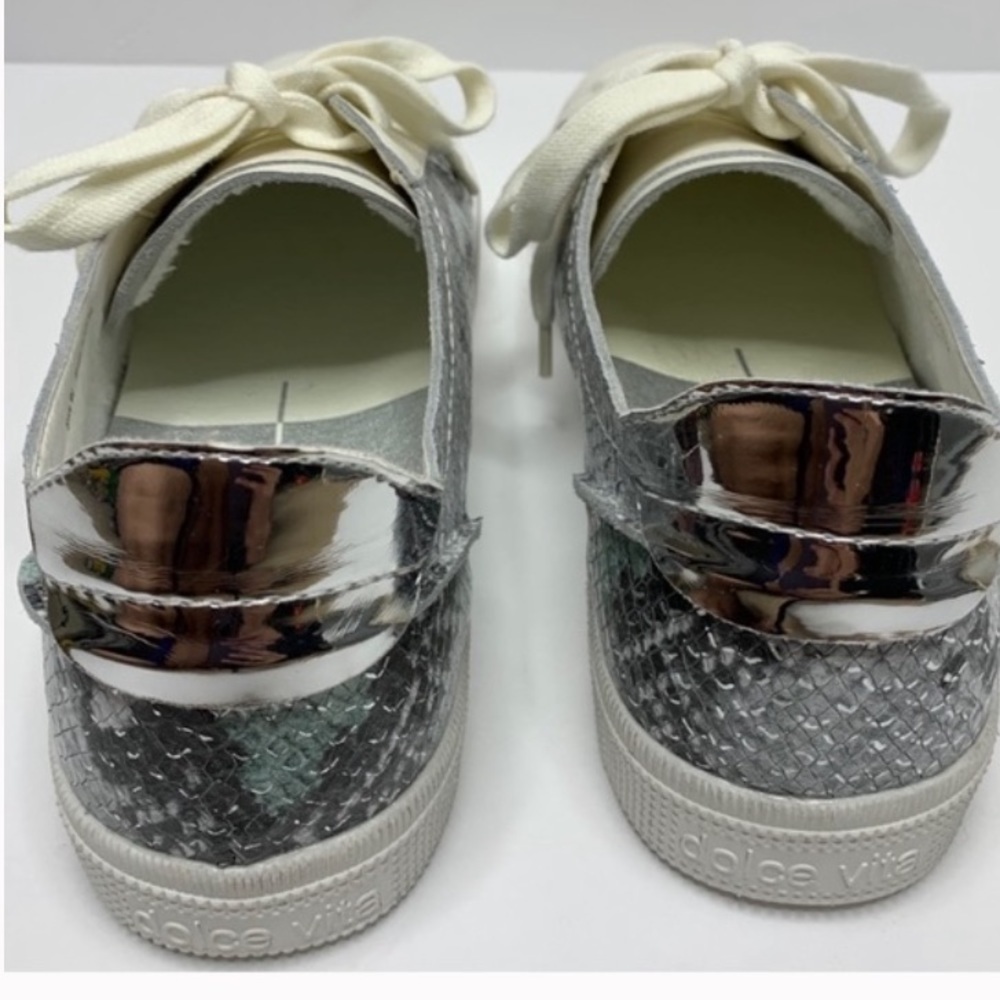 NWOT DOLCE VITA ZAGA SNEAKERS MINT MULTI SNAKE PRINT - Picture 5 of 8